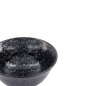 Preview: TDS, Tayo Bowl, Kuromonyo Seikaiha, Black, Ø 15x7cm 550ml, Item No. 617881