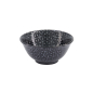 Preview: TDS, Tayo Bowl, Kuromonyo Hana Kikko, Black, Ø 15x7cm 550ml, Item No. 617942