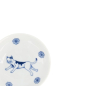 Preview: Saucenschale Kawaii Hananeko Cat Blau, Porzellan, Ø 9,8 × 2,5 cm, Art.-Nr. 618017