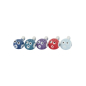 Preview: Chopstick Rest Set Kawaii Fugu Multicoloured, 5 pcs, Porcelain, Item No. 618048