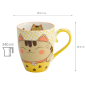 Preview: TDS, Mug in a Giftbox, Kawaii Cat Brown, Ø 8.7x10.2 cm 340 ml , Item No. 618123