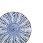 Preview: TDS, Teller, Mino Blue Shidare, Blau/Weiß, Ø 16x2,5cm, Art.-Nr. 618680