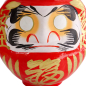 Preview: TDS, Daruma, Decoration, Red, Ø 25cm - Item No. 6633