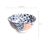 Preview: EDO Japan, Bowl Botanica Ø 11,5 cm | H 6 cm, Item No. 7003