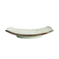 Preview: TDS, Plate, Green Cosmos, 22x15x2.5cm, Item No. 7805