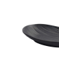 Preview: Rectangular Plate Zen Black, Melamine, 18.4 × 11.4 × 2.8 cm, Item No. 8021
