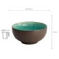 Preview: TDS, Glassy Turquoise, Ø 16,2 cm, Art.-Nr. 8169