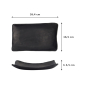 Preview: Sushi-Platte Zen Schwarz, Melamin, 26,4 × 16,5 × 4,5 cm, Art.-Nr. 8557