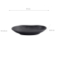 Preview: TDS, Plate, Melamine, 23x14.5x3.5cm, Item No. 8559