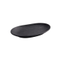 Preview: Sushi Plate Zen Black, Melamine, 23 × 14.5 × 3.5 cm, Item No. 8559