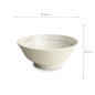 Preview: EDO Japan, Bowl White Ø 21 cm | H 8.5 cm, Item No. 858856