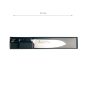 Preview: Stainless Steel Cooking Knife Sashimi 210mm Hammered Style at g-HoReCa (picture 2 of 5)