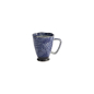 Preview: Mug Kimono Blue, Stoneware, Ø 9 × 11 cm, 400 ml, Item No. 8872