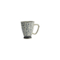 Preview: Mug Flower Blue, Stoneware, Ø 9 × 11 cm, 400 ml, Item No. 8894
