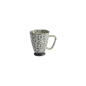 Preview: Mug Flower Blue, Stoneware, Ø 9 × 11 cm, 400 ml, Item No. 8894