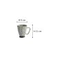 Preview: Mug Flower Blue, Stoneware, Ø 9 × 11 cm, 400 ml, Item No. 8894
