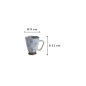 Preview: Mug Botan Blue, Stoneware, Ø 9 × 11 cm, 400 ml, Item No. 8896