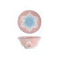 Preview: Tokyo Design Studio Rice Bowl Mixed Bowls Lily Flower Oriental HB Red, Porcelain, Ø 14.8 × 6.8 cm, 550 ml