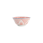 Preview: Rice Bowl Mixed Bowls Lily Flower Oriental HB Red, Porcelain, Ø 14.8 × 6.8 cm, 550 ml, Item No. 8964