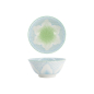 Preview: Tokyo Design Studio Rice Bowl Mixed Bowls Lily Flower Oriental HB Light Blue, Porcelain, Ø 14.8 × 6.8 cm, 550 ml