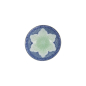 Preview: Rice Bowl Mixed Bowls Lily Flower Oriental HB Blue, Porcelain, Ø 14.8 × 6.8 cm, 550 ml, Item No. 8968