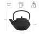 Preview: Arare iron cast teapot at g-HoReCa (picture 2 of 7)