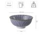 Preview: TDS, Luxury Sushi Set, 8-piece set, Sendan Tokusa, Item No. 22512