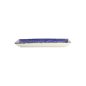 Preview: Sushi-Platte Seigaiha Blau/Braun, Porzellan, 23 × 11,5 cm, Art.-Nr. 14159