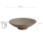 Preview: TDS, Bowl, Mino Yaki, Ø 28x8cm, Item No. 14445