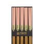 Preview: TDS, Chopstick Set, Bamboo Pink, 5 pair, Item No. 14456