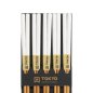 Preview: TDS, Chopstick Set, Bamboo White, 5 pair, Item No. 14458