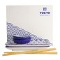Preview: Tokyo Design Studio Sushi-Set Nippon Blue Weiß, 6-tlg., Porzellan