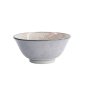 Preview: TDS, Tayo-Schale, Mixed Bowls Sakura, Rot/Grau, Ø 14,8x6,8cm 500ml - Art Nr. 15465