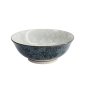 Preview: TDS, Tayo-Schale, Mixed Bowls Sakura, Grau/Schwarz, Ø 19,7 x 7 cm 1000ml - Art Nr. 15468