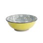 Preview: TDS, Tayo Bowl, Mixed Bowls Sakura, Black/Yellow, Ø 19.7 x 7 cm, 1000ml - Item No. 15470