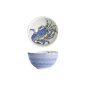 Preview: Tokyo Design Studio Schale Seafood Hummer Blau, Porzellan, Ø 13,2 × 7,3 cm, 500 ml