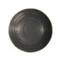 Preview: Teller Onyx Noir Schwarz, Steinzeug, Ø 25,3 × 4,5 cm, Art.-Nr. 15544