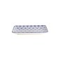 Preview: Sushi Plate Nippon Blue Stars Blue/White, Porcelain, 21 × 13.5 cm, Item No. 15610