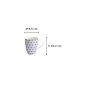 Preview: Tasse Nippon Blue Stars Blau/Weiß, Porzellan, Ø 8,5 × 10,2 cm, 380 ml, Art.-Nr. 15626