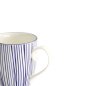 Preview: Tasse Nippon Blue Lines Blau/Weiß, Porzellan, Ø 8,5 × 10,2 cm, 380 ml, Art.-Nr. 15627