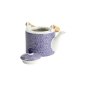 Preview: Teapot Nippon Blue Dots Blue/White, Porcelain, Ø 12 × 18.5 cm, 800 ml, Item No. 15634