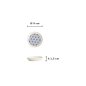 Preview: Teeuntersetzer Nippon Blue Stars, Porzellan, Ø 9 × 1,5 cm, Art.-Nr. 15642