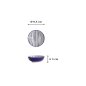 Preview: Sauce Bowl Nippon Blue Lines Blue/White, Porcelain, Ø 9.5 × 3 cm, 150 ml, Item No. 15988