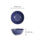 Preview: Tayo-Schale Nippon Blue Dots Blau/Weiß, Porzellan, Ø 15,2 × 6,7 cm, 500 ml, Art.-Nr. 16007