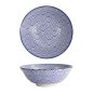 Preview: Tokyo Design Studio Ramen Bowl Nippon Blue Waves Blue/White, Porcelain, Ø 21 × 7.8 cm, 1 l