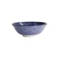 Preview: Ramenschale Soba Nippon Blue Dots Blau/Weiß, Porzellan, Ø 21 × 7,8 cm, 1 l, Art.-Nr. 16013