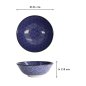Preview: Ramenschale Soba Nippon Blue Dots Blau/Weiß, Porzellan, Ø 21 × 7,8 cm, 1 l, Art.-Nr. 16013