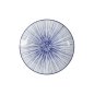 Preview: Teller Nippon Blue Lines Blau/Weiß, Porzellan, Ø 20,6 × 2,2 cm, Art.-Nr. 16021