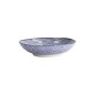 Preview: Pasta Plate Nippon Blue Waves Blue/White, Porcelain, Ø 21 × 5.2 cm, Item No. 16027