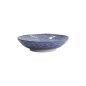 Preview: Pasta Plate Nippon Blue Dots Blue/White, Porcelain, Ø 21 × 5.2 cm, Item No. 16028